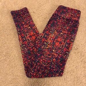 NWOT OS LuLaRoe Rainbow Leggings